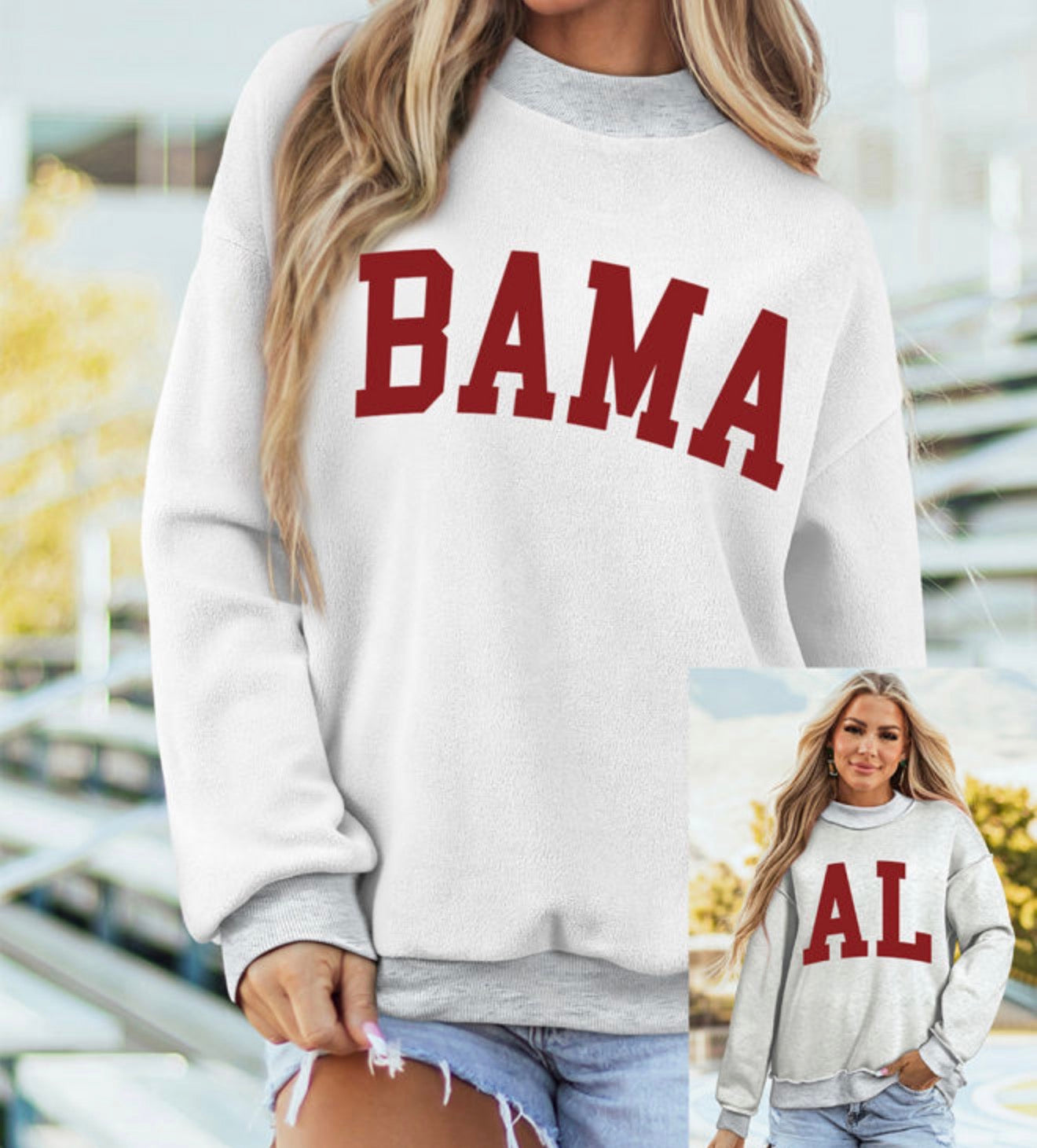 Alabama Mock Neck