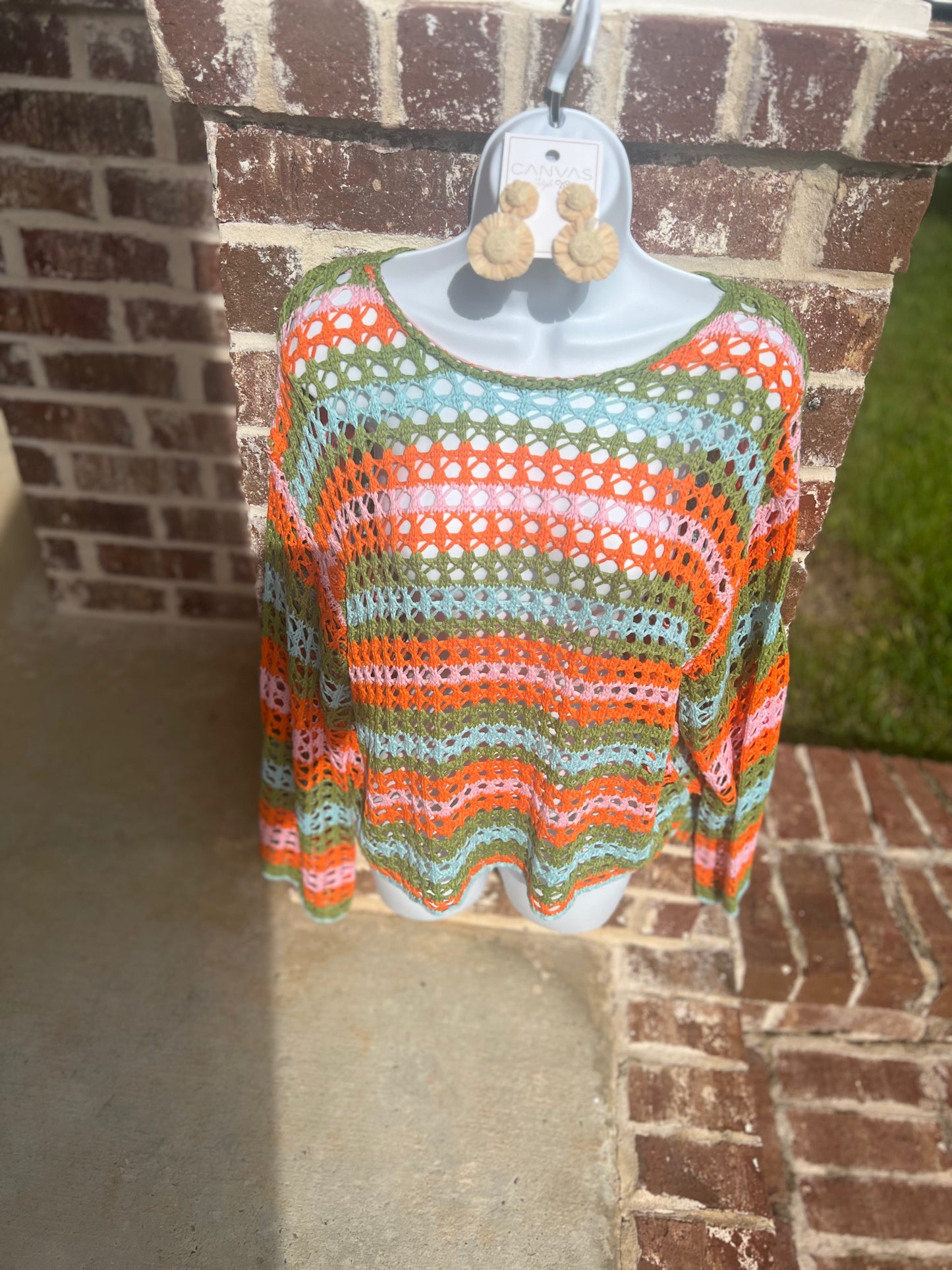 Seaside sherbet cover-up