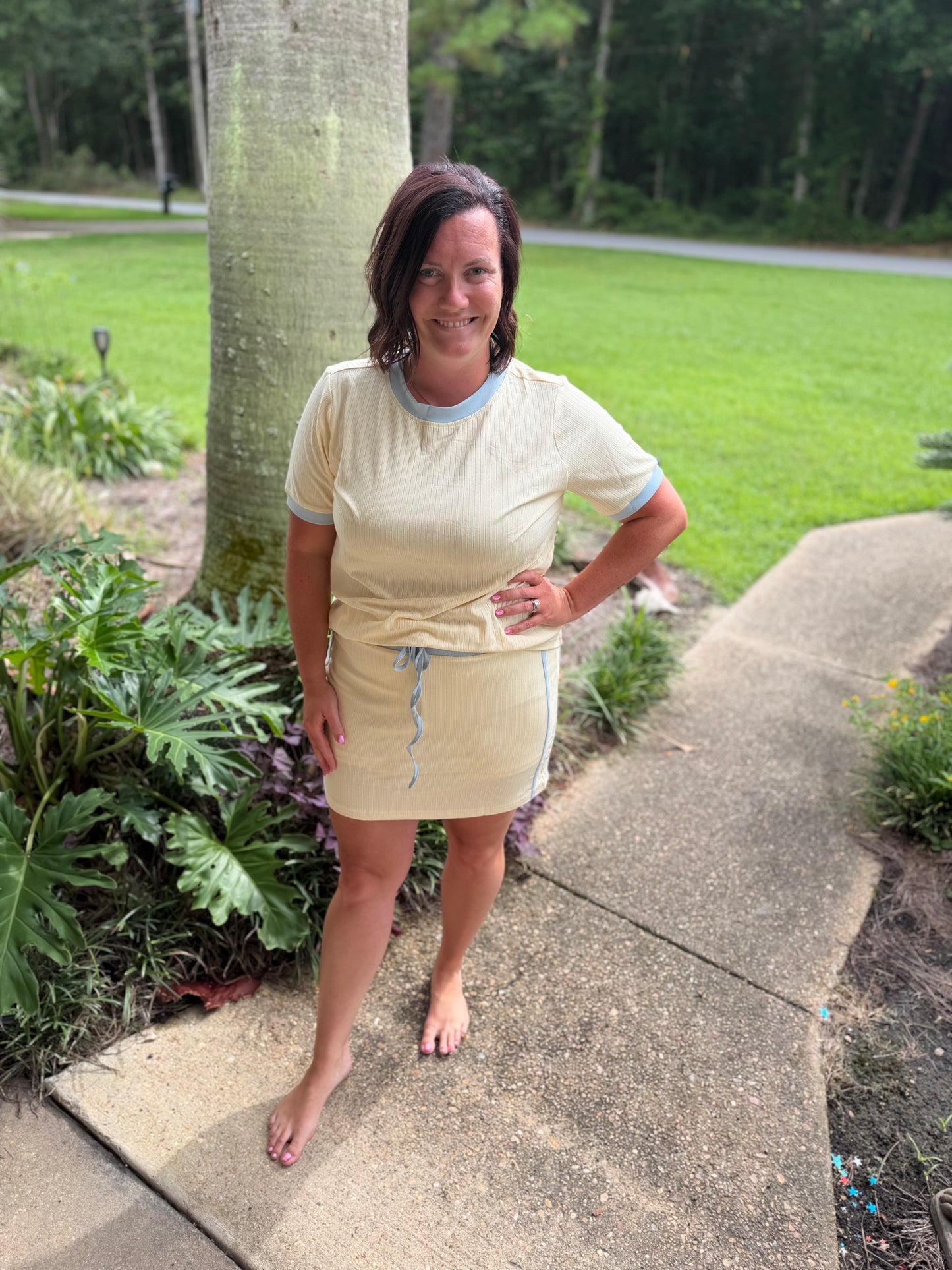 Hello Sunshine Skirt Set