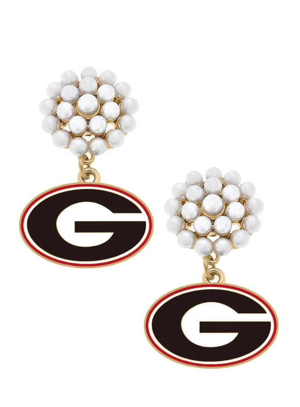 Georgia Bulldog Pearl Cluster