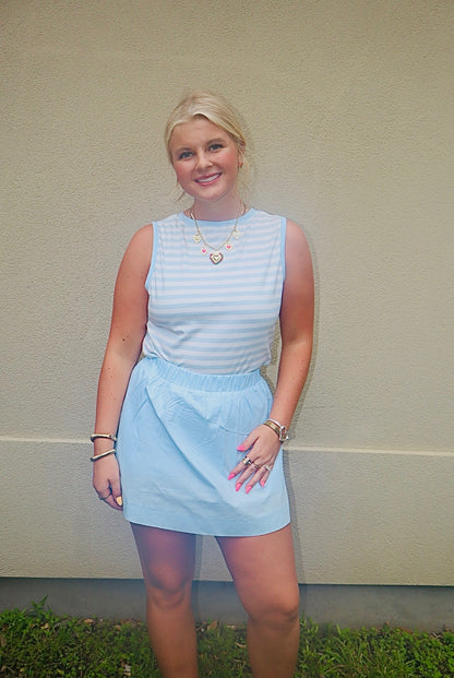 Coastal Breeze Skort Set