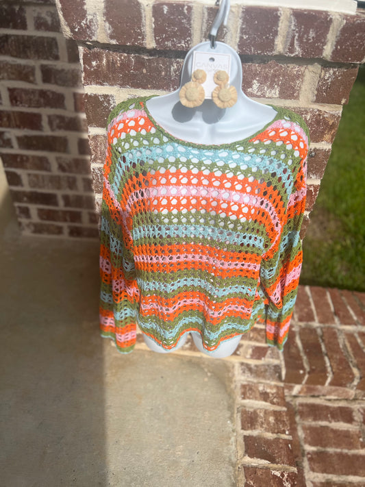 Seaside sherbet cover-up