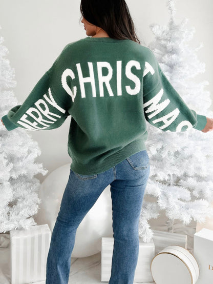 Festive holiday sweater