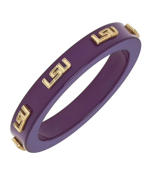 LSU Tiger Logo Bangle