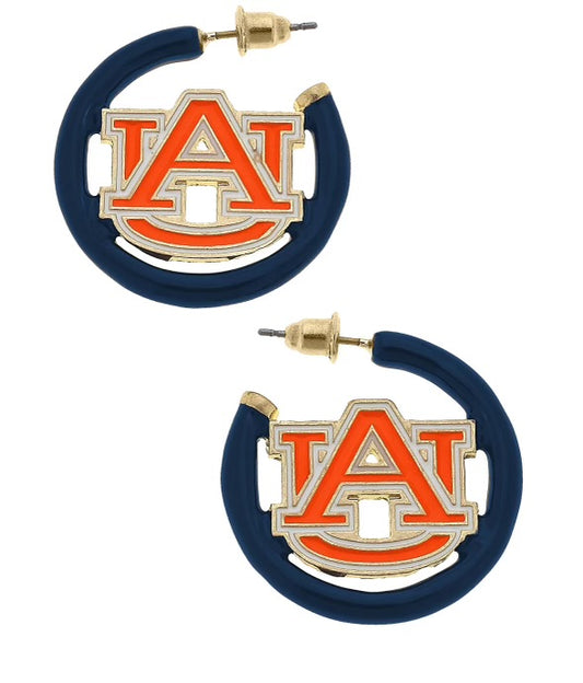 Auburn Logo Earrings!