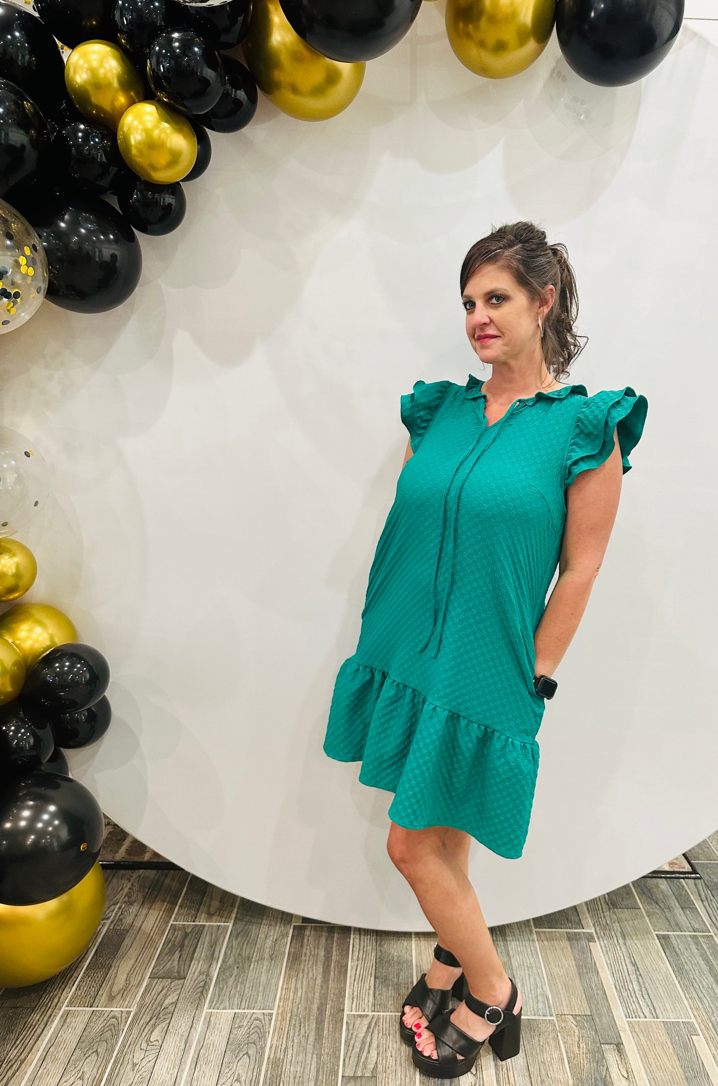 Green with Envy Dress