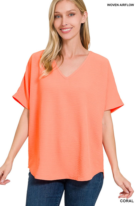 Zenana Short Sleeve Top